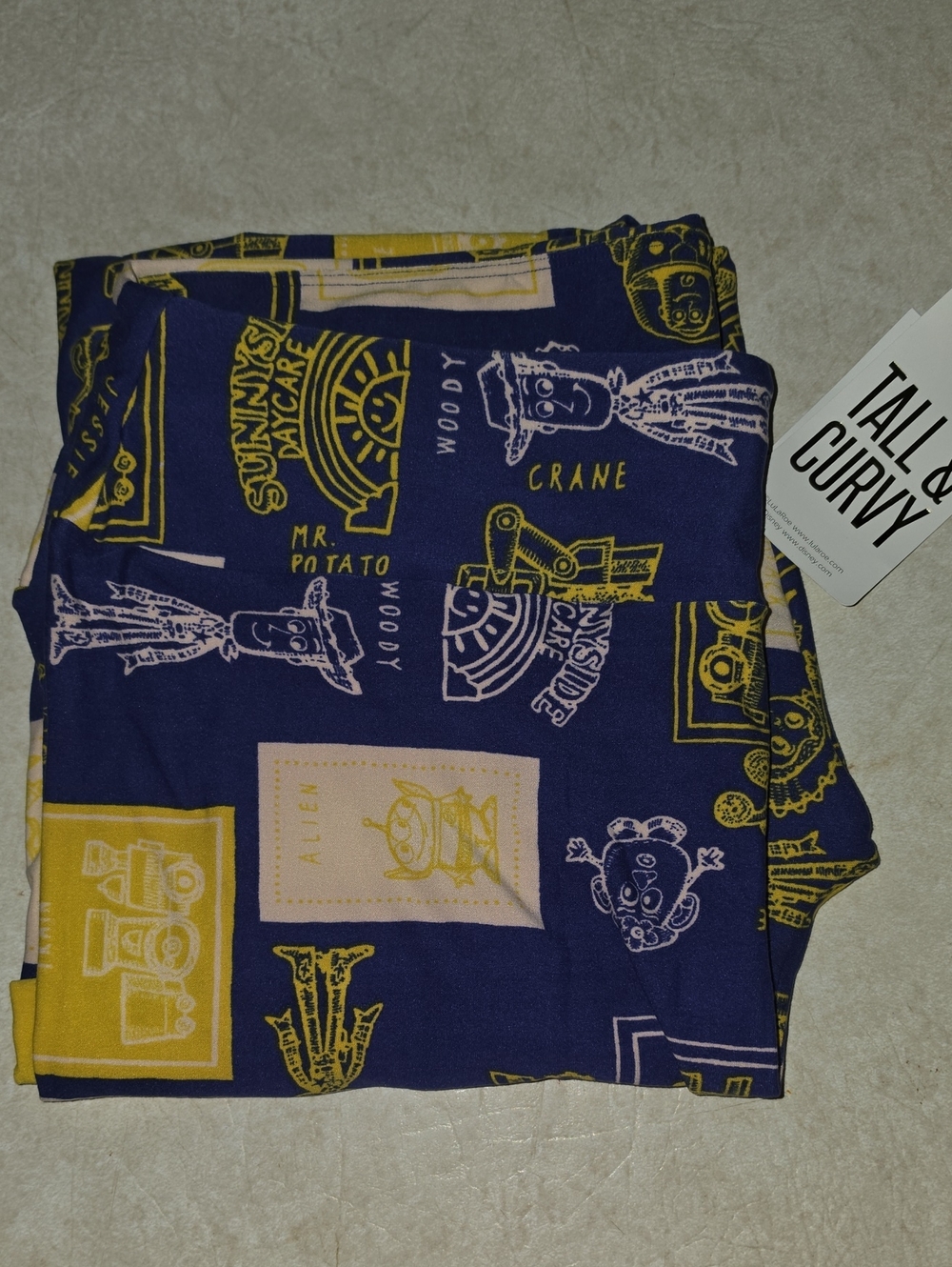 Lularoe Toy Story Leggimgs Tc